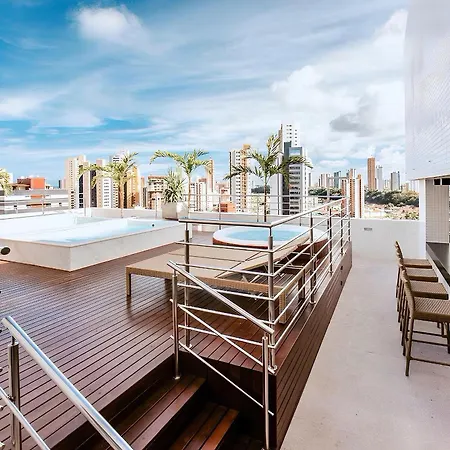 Suite No Manaira Apart Hotel Joao Pessoa Exterior photo